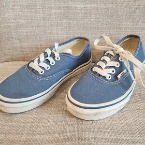 Vans AUTHENTIC Kids Shoes In Navy/True White Size US 1.0 Youth